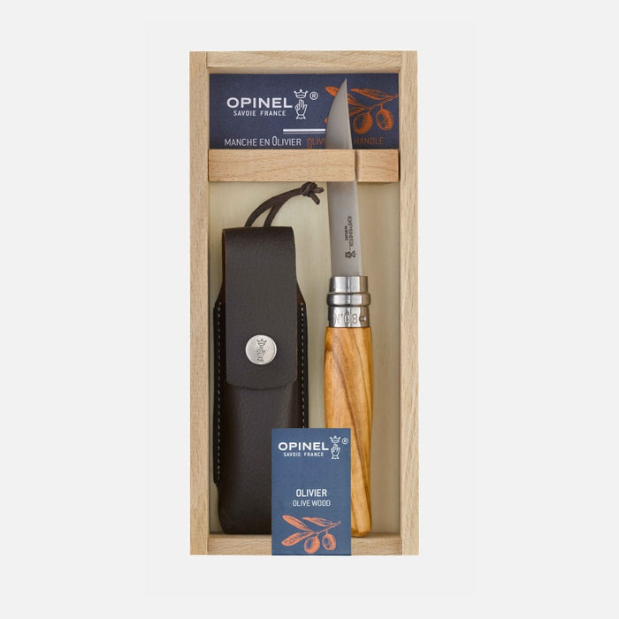 Opinel Case N08 Olive +sheath