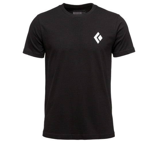 Black Diamond M Equipmnt For Alpinist Ss Tee Black Herr - T-Shirt