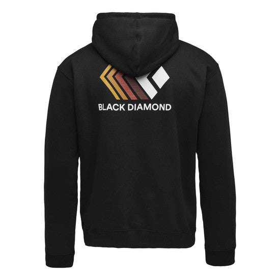 Black Diamond M Faded Full Zip Hoody Black Herr - Huvtröja