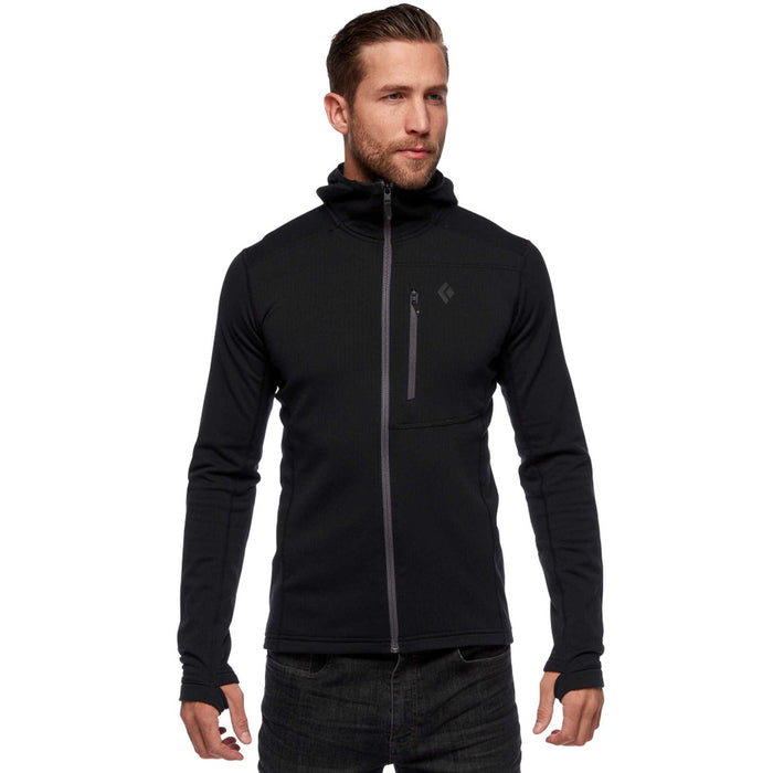 Black Diamond M Coefficient Hoody Black Herr - Huvtröjor