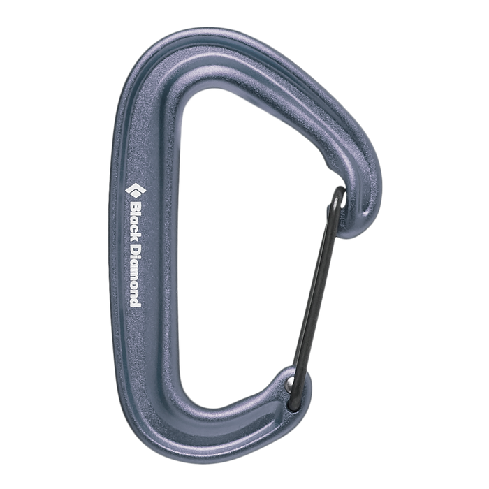 Black Diamond Miniwire Carabiner Gray  - Kabin