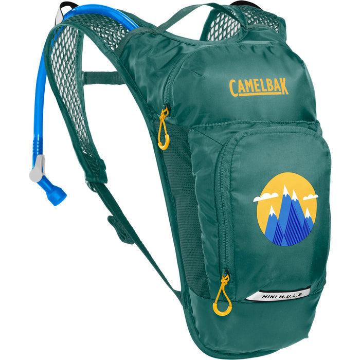 Camelbak Mini M.U.L.E. 5L Ryggsäck med vätskesystem Green/Mountains