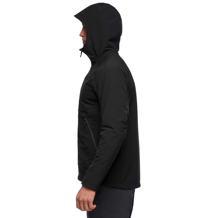 Black Diamond M Element Hoody Black Herr - Huvtröjor