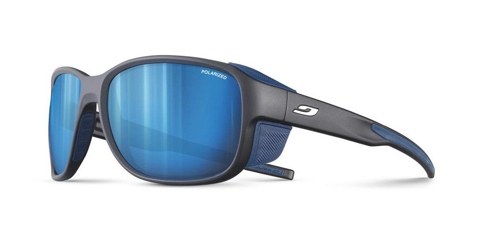 Julbo Montebianco 2 Spectron Polarized 3 Smoke Lens Black / Blue / White Frame - Solglasögon