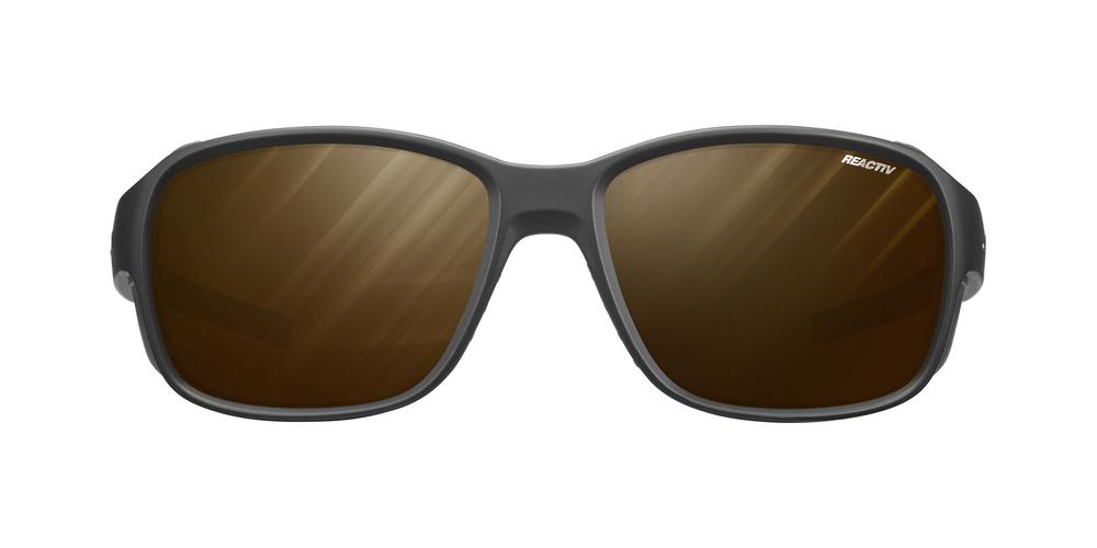 Julbo Montebianco 2 Reactiv 2-4 Polarized Brown Lens Black / Gray Frame - Solglasögon