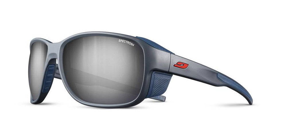 Julbo Montebianco 2 Spectron 4 Brown Lens Dark Blue Frame - Solglasögon