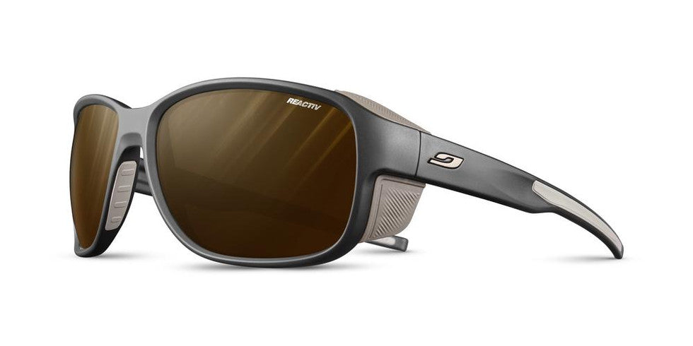 Julbo Monterosa 2 Reactiv 2-4 Polarized Brown Lens Black / Brown Frame - Solglasögon