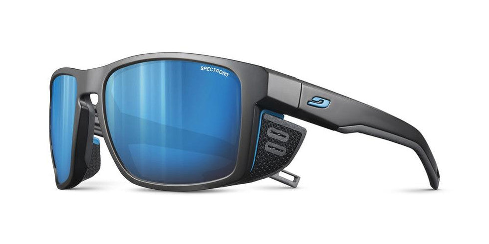 Julbo Shield Spectron 3 Smoke Lens Black / Blue Frame - Solglasögon