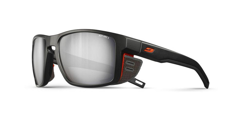 Julbo Shield Alti Arc 4 Brown Lens Black / Orange Frame - Solglasögon