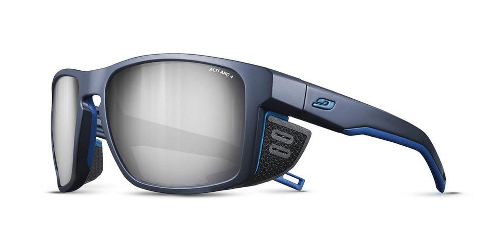 Julbo Shield M Alti Arc 4 Brown Lens Dark Blue / Blue Frame - Solglasögon