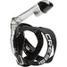 Cressi Knight Full Face Mask Black/Clear M/L