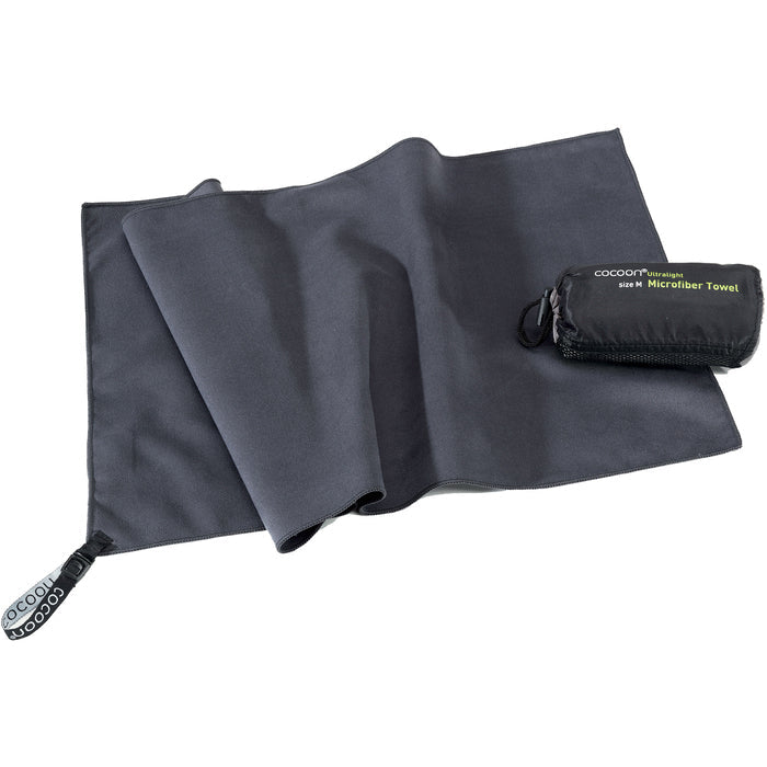 Cocoon Microfiber Resehandduk Ultralight 60 x 30 cm Grå - Handduk