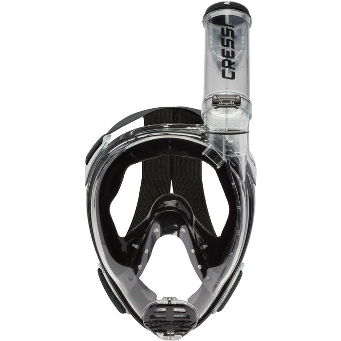 Cressi Knight Full Face Mask Black/Clear M/L