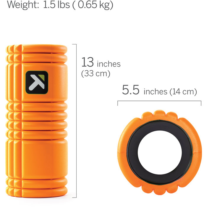 Triggerpoint Grid 1.0 Foam Roller Orange 33 Cm