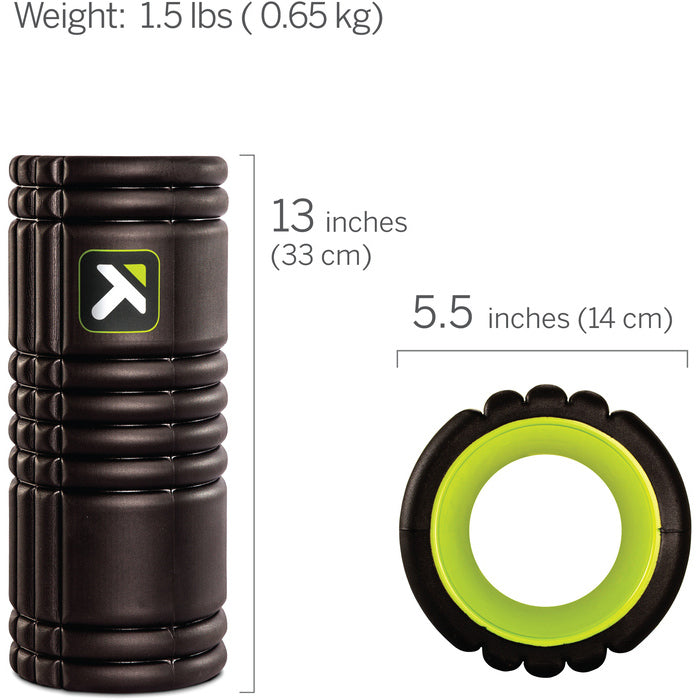 Triggerpoint Grid 1.0 Foam Roller Black 33 Cm