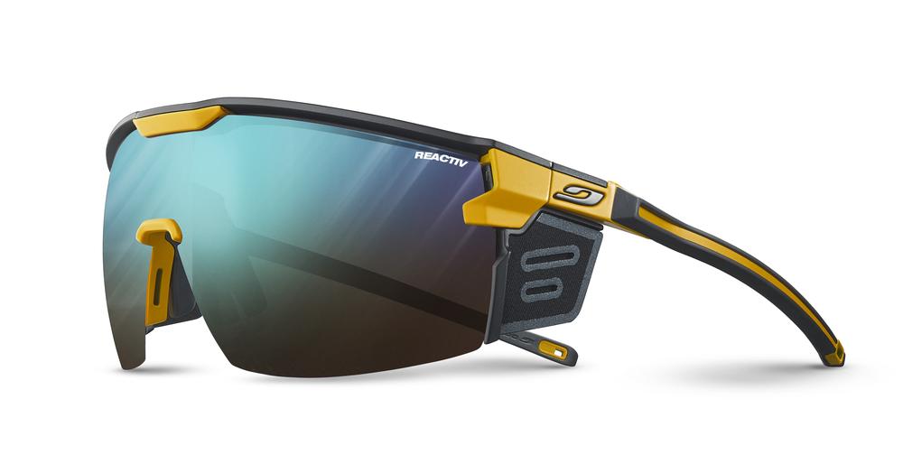 Julbo Ultimate Cover Reactiv 2-4 Brown Lens Yellow / Black Frame - Solglasögon