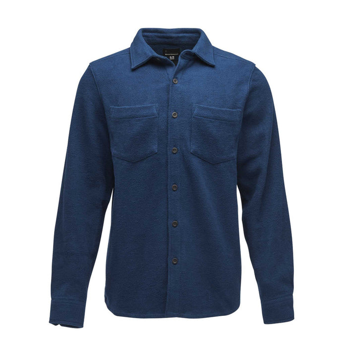 Black Diamond M Project Heavy Flannel Indigo Herr - Tröja