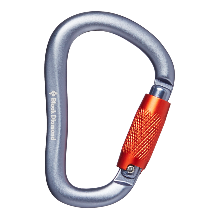 Black Diamond Rocklock Twistlock Carabiner Gray  - Kabin