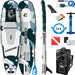 Cressi Tiger Shark Multitask Isup 10'2'' Aquamarine Camo Onesize