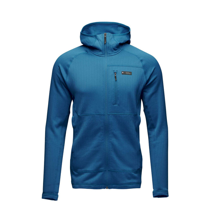 Black Diamond M Factor Hoody Kingfisher Herr - Huvtröjor