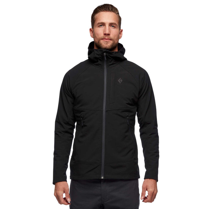 Black Diamond M Element Hoody Black Herr - Huvtröjor