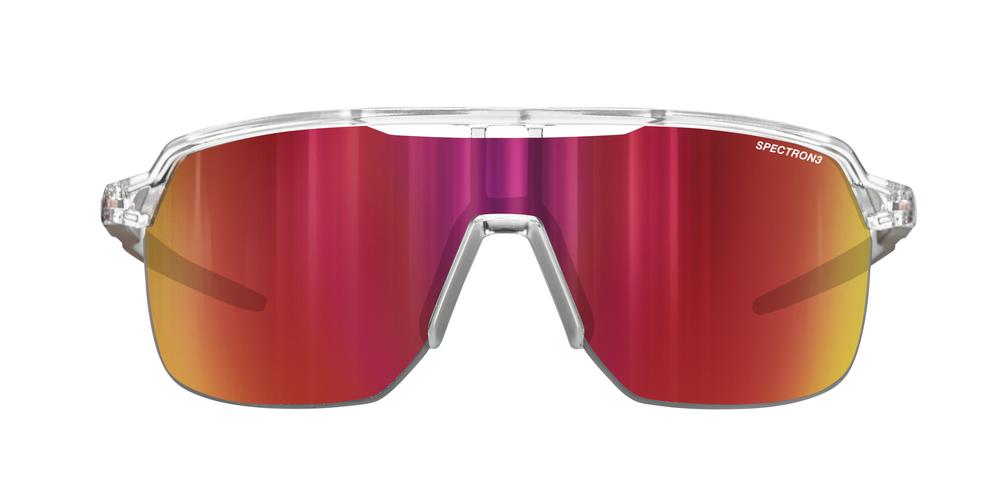 Julbo Frequency Spectron 3 Rauchgrau Lens Crystal / Red Frame - Solglasögon