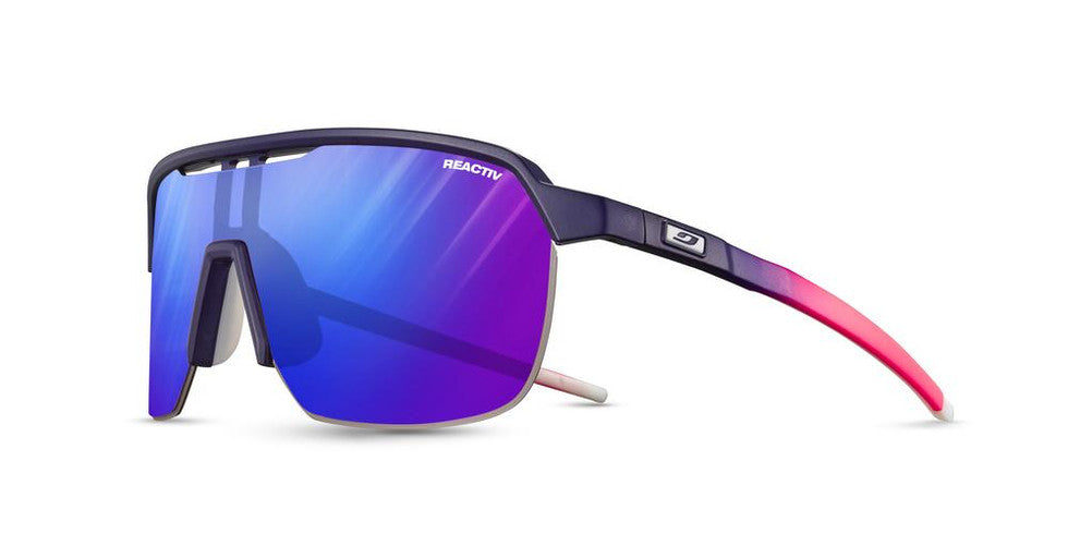 Julbo Frequency Reactiv 1-3 High Contrast Rosa Lens Violet / Pink Frame - Solglasögon