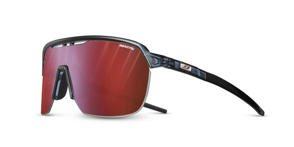 Julbo Density Reactiv 1-3 High Contrast Pink Lens Black / Black Frame - Solglasögon