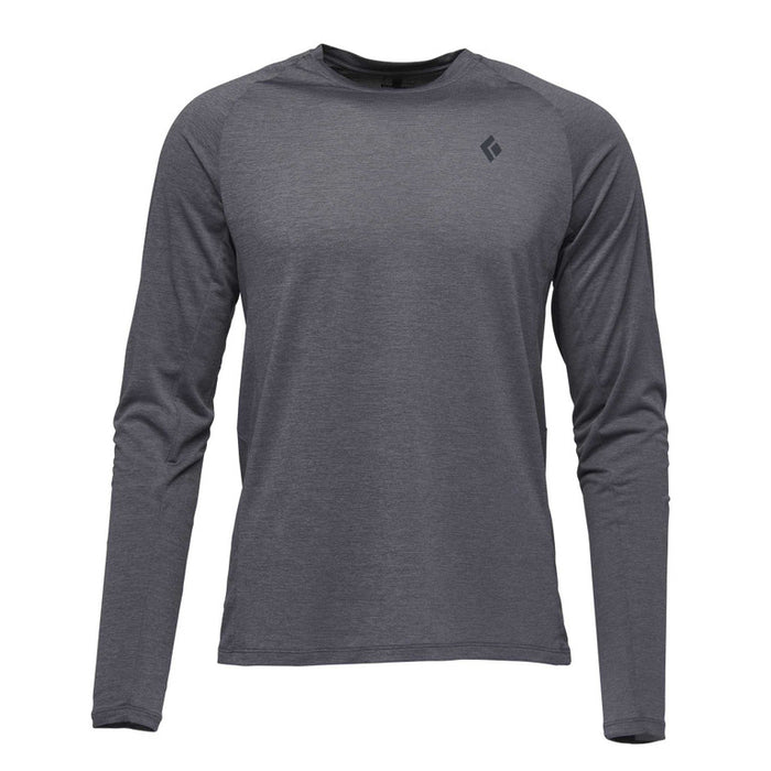 Black Diamond M Lightwire Ls Tech Tee Steel Grey Herr - T-Shirt