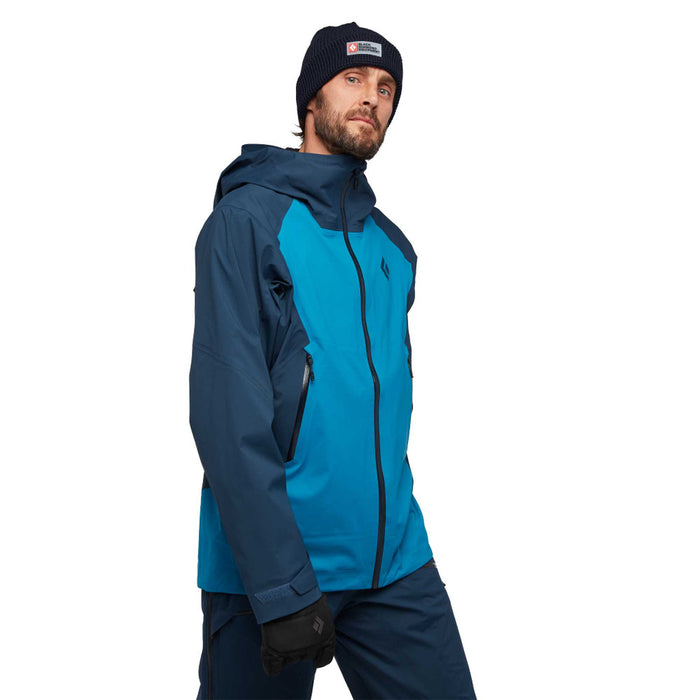 Black Diamond M Recon Lt Stretch Shell Kingfisher-Indigo Herr - Jacka