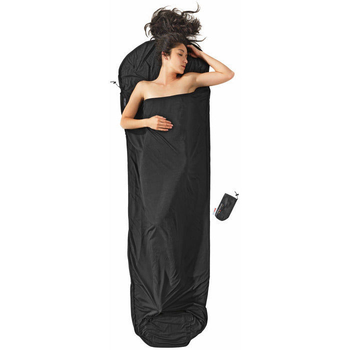 Cocoon TravelSheet Sovlakan Thermolite Performer Volcano Black - Sovlakan