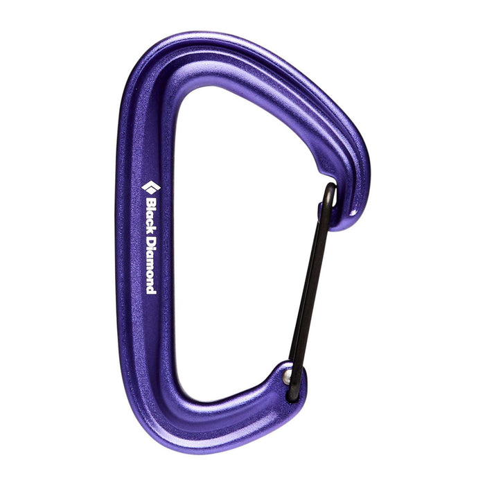 Black Diamond Litewire Carabiner Purple  - Kabin