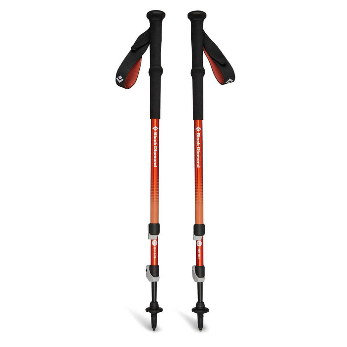 Black Diamond Trail Back Trekking Poles Burnt Sienna  - Stav