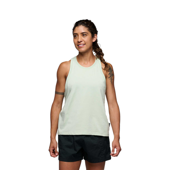 Black Diamond W Project Muscle Tank Foam Green Dam - Linne