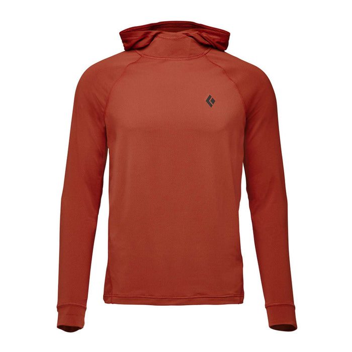 Black Diamond M Alpenglow Hoody Burnt Sienna Herr - Huvtröja