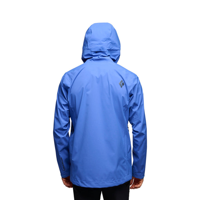 Black Diamond M Highline Stretch Shell Clean Blue Herr - Jacka