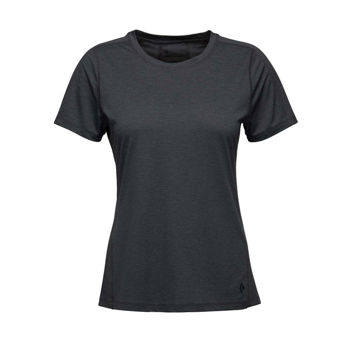 Black Diamond W Lightwire Ss Tech Tee Black Dam - T-Shirt