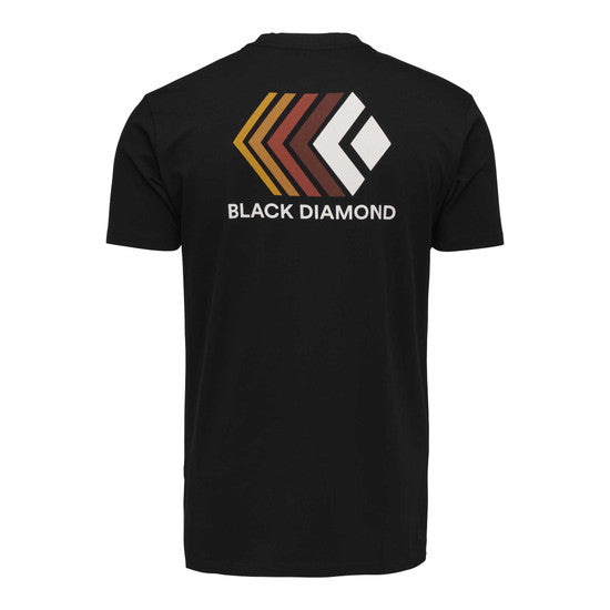 Black Diamond M Faded Ss Tee Black Herr - T-Shirt