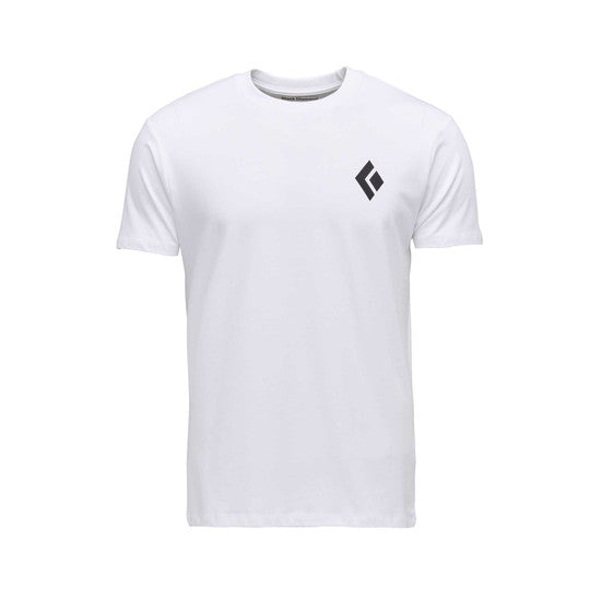 Black Diamond M Equipmnt For Alpinist Ss Tee White Herr - T-Shirt