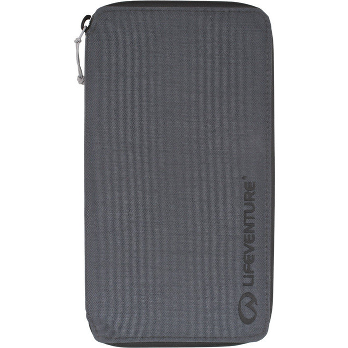 Lifeventure Rfid Travel Wallet, Recycled Grey