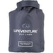 Lifeventure Silk Sleeping Bag Liner, Rectangula Grey 185X85 Cm