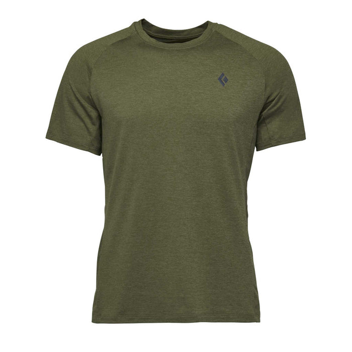 Black Diamond M Lightwire Ss Tech Tee Crag Green Herr - T-Shirt