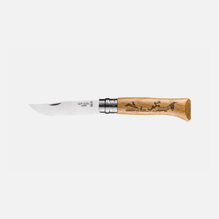 Opinel N08 Animalia Oak Hare