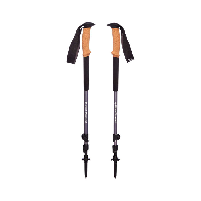 Black Diamond Trail Cork Trekking Poles Granite  - Stav