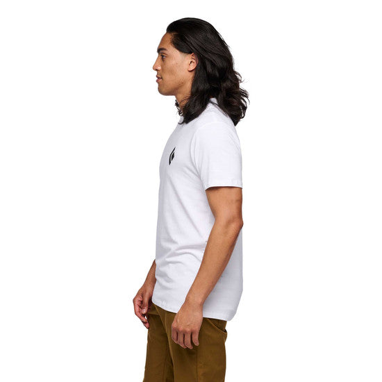 Black Diamond M Equipmnt For Alpinist Ss Tee White Herr - T-Shirt