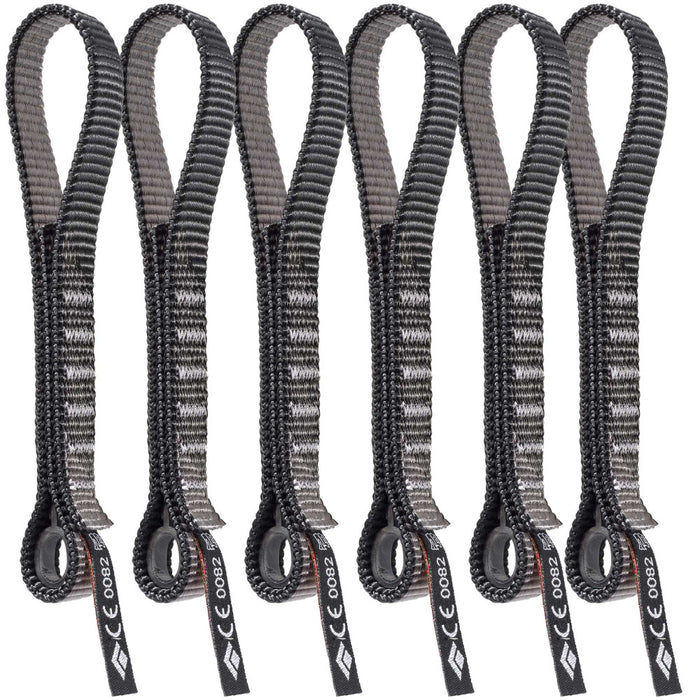 Black Diamond Standard Dogbone 16 Cm 6 Pack