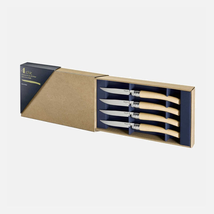 Opinel Set 4 Table Chic Ash