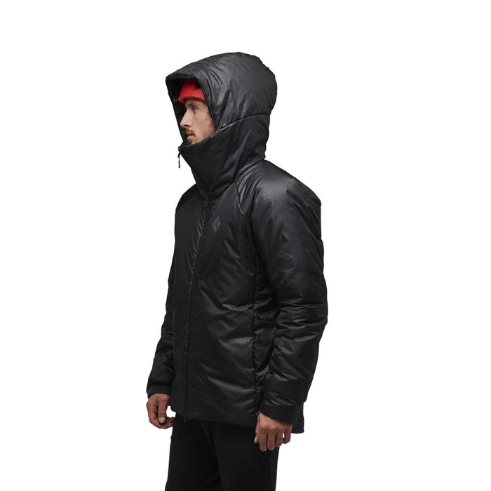 Black Diamond M Belay Parka Black Herr - Jacka