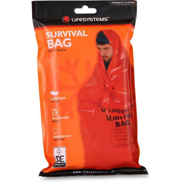 Lifesystems Survival Bag Red