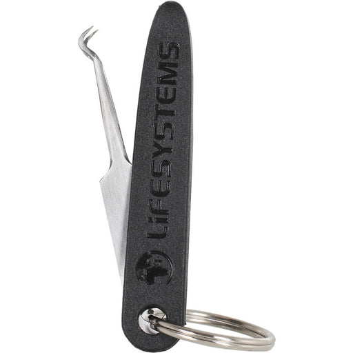 Lifesystems Compact Tick Tweezers Black